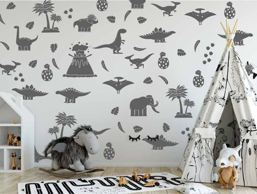 Dinosaur Wall Decals Stickers, LF209