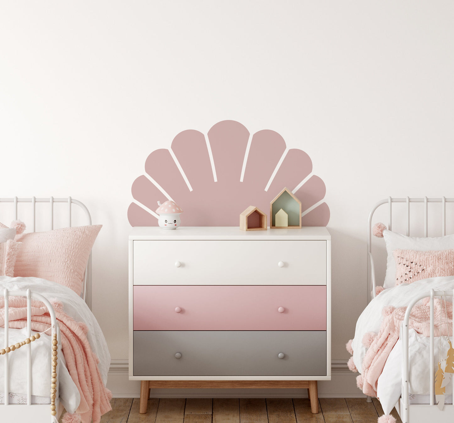 Arch Wall Decal Headboard Sticker Boho Nursery, LF010