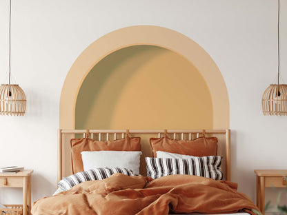 Arch Wall Decal Headboard with Shadow Sticker Large, LF160