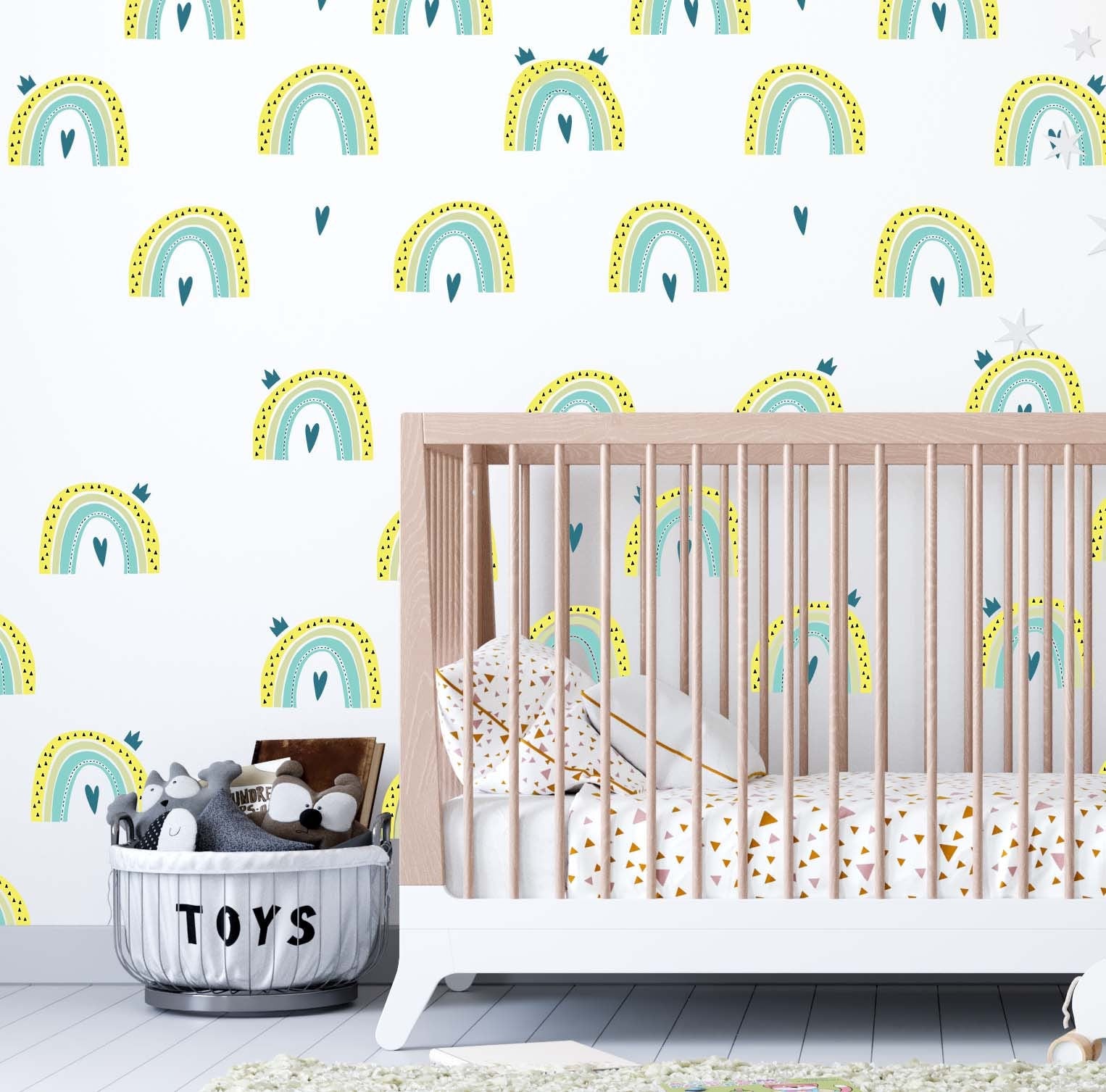 Rainbow Wall Decals Sticker, LF187