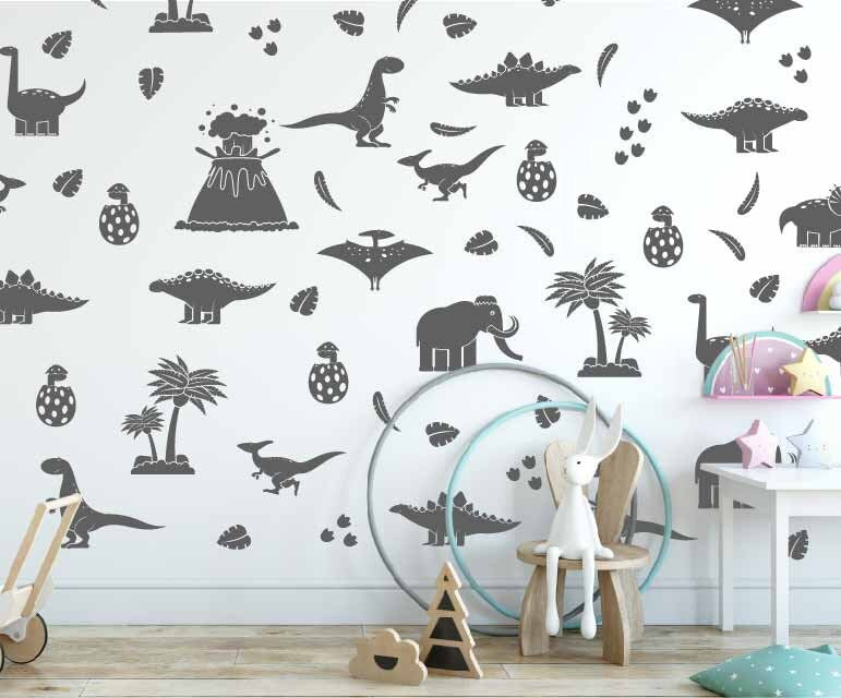 Dinosaur Wall Decals Stickers, LF209