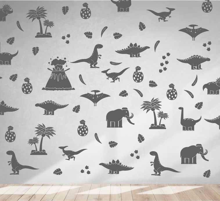 Dinosaur Wall Decals Stickers, LF209