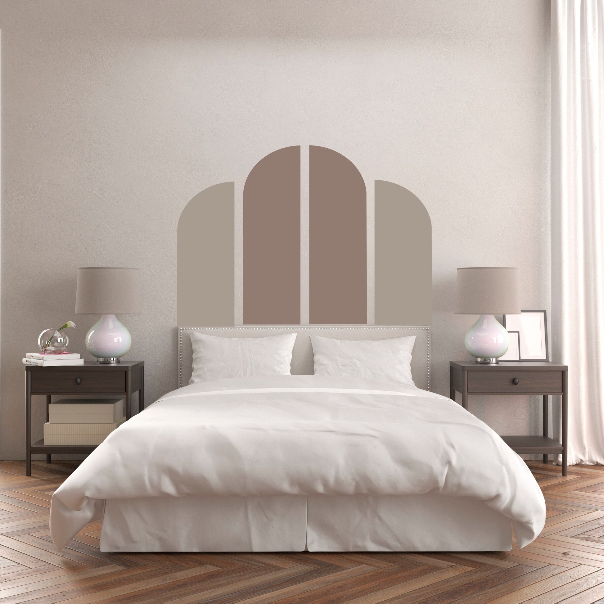 Arch Wall Decal Colour Block Stickers KL0004