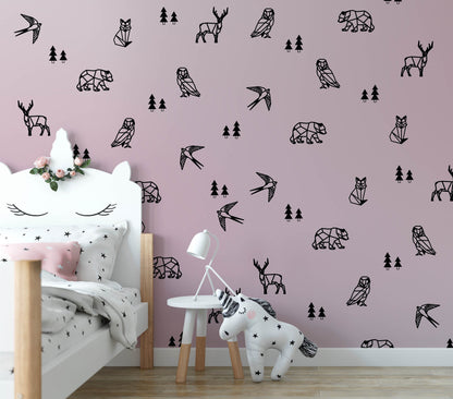 Wall stickers forest animals, KL 0020