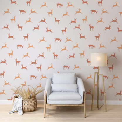 Deers Animals Wall Decals , LF277