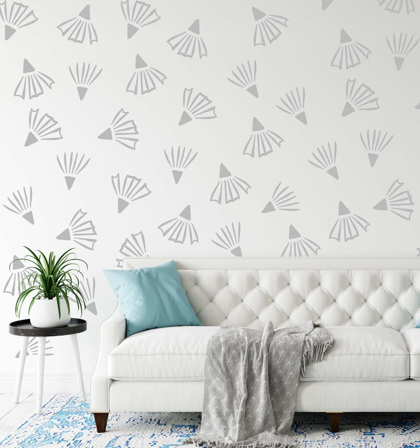 Floral wall Decals sticker boho style, KL0088